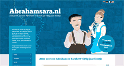 Desktop Screenshot of abrahamsara.nl